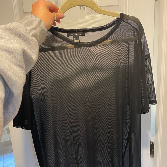 Revamped Mesh Oversized Tee - Picture 2 of 4